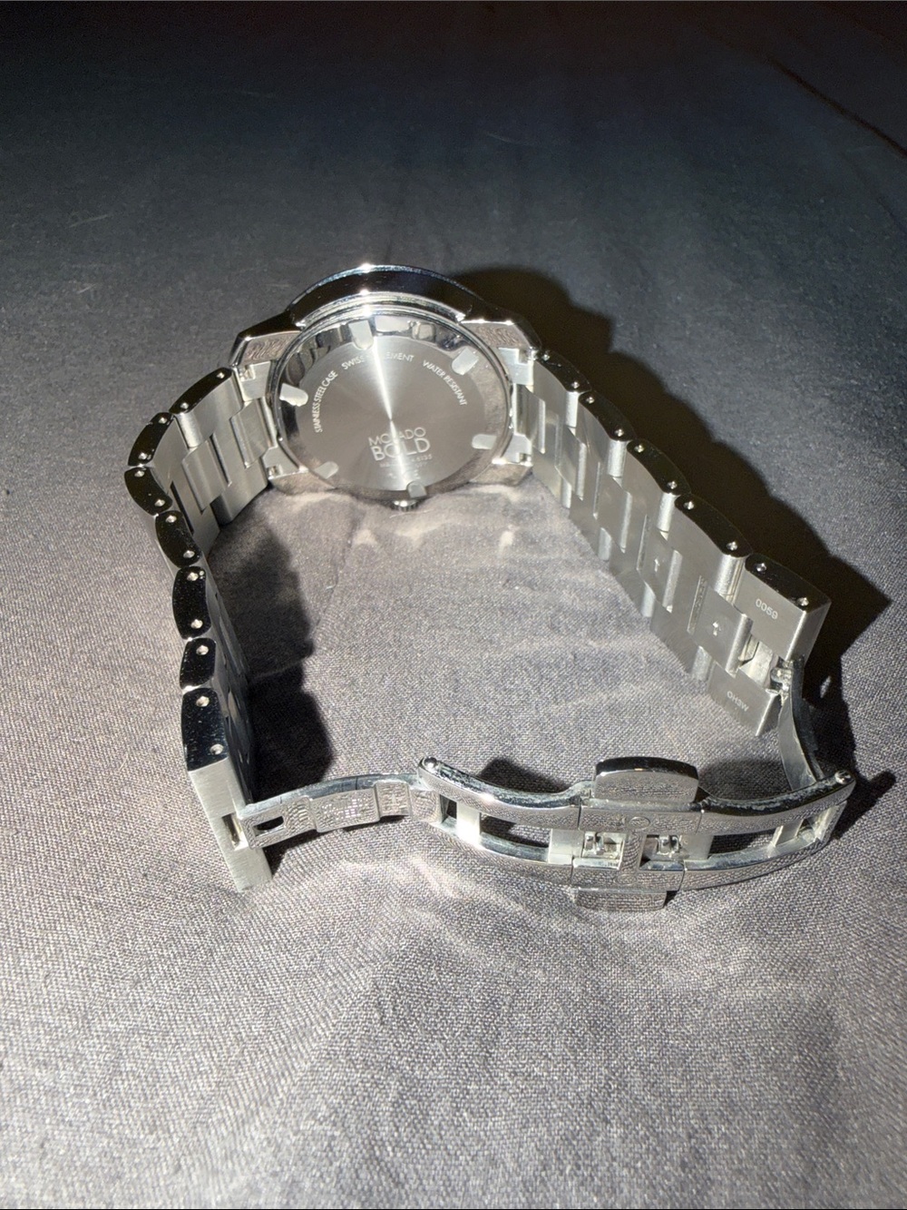 Movado Bold Quartz Silver Dial Watch - Picture 3 of 4